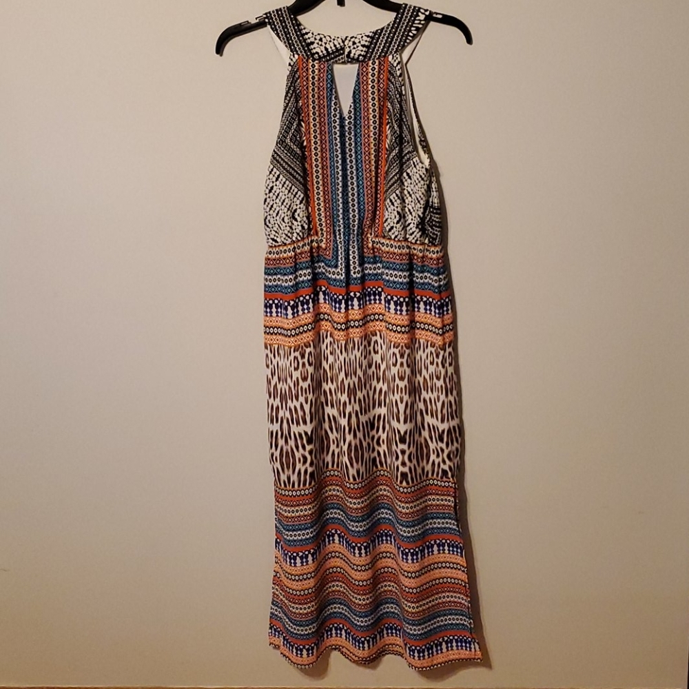 Multi pattern maxi dress - Picture 6 of 8